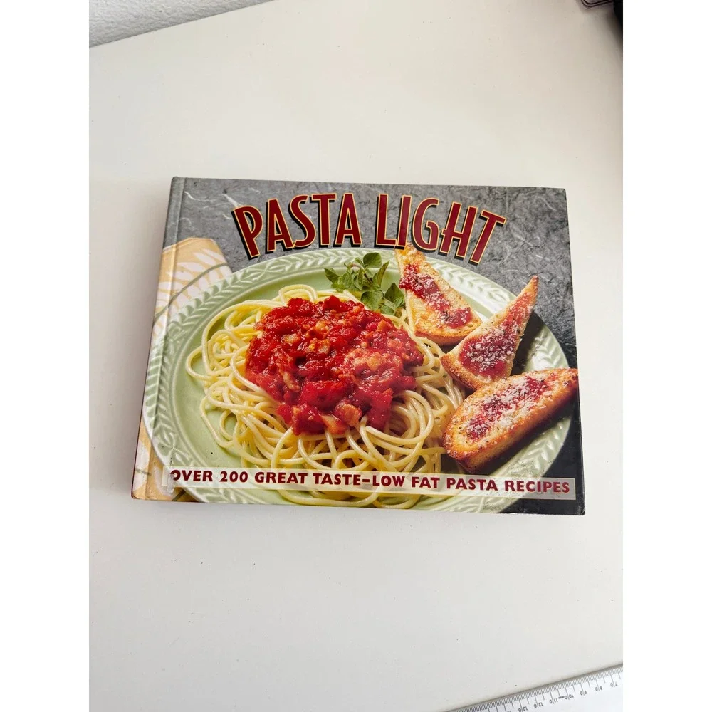 Pasta Light Cookbook Over 200 Low Fat Recipes Hardcover Healthy Italian Cooking